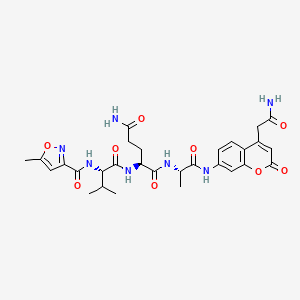 molecular formula C29H35N7O9 B12388278 iso-VQA-ACC 