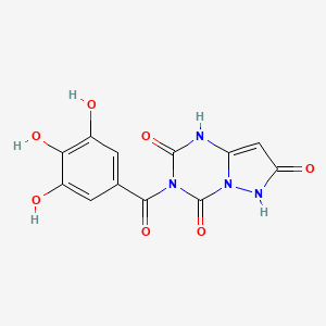 molecular formula C12H8N4O7 B12388327 Antioxidant agent-13 