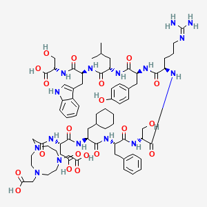 molecular formula C72H102N16O20 B12388337 Nota-AE105 