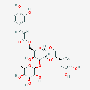 molecular formula C29H34O15 B12388339 Isocrenatoside CAS No. 221895-09-6