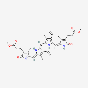 molecular formula C35H38N4O6 B1238835 Biliverdin IX gamma dimethyl ester CAS No. 26280-00-2