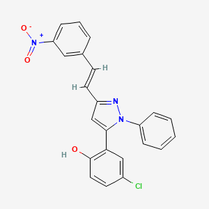 molecular formula C23H16ClN3O3 B12388371 Egfr-IN-79 