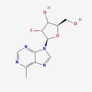 (2R,4R,5R)-4-fluoro-2-(hydroxymethyl)-5-(6-methylpurin-9-yl)oxolan-3-ol