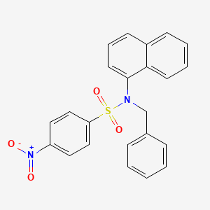 molecular formula C23H18N2O4S B12388464 Antiviral agent 35 