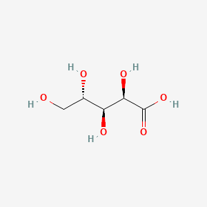 molecular formula C5H10O6 B1238847 L-arabinonic acid 