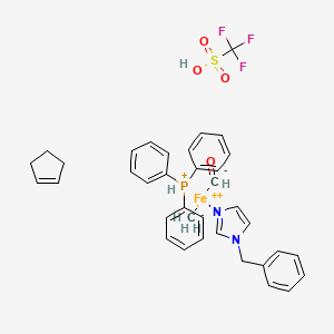 molecular formula C36H39F3FeN2O4PS+ B12388512 Abcb1-IN-1 