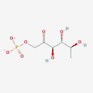 L-fuculose 1-phosphate(2-)