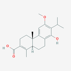 (4aS,10aS)-8-hydroxy-6-methoxy-1,4a-dimethyl-7-propan-2-yl-4,9,10,10a-tetrahydro-3H-phenanthrene-2-carboxylic acid