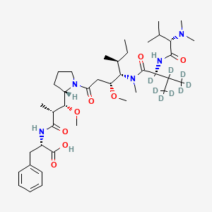 molecular formula C40H67N5O8 B12388611 Auristatin F-d8 