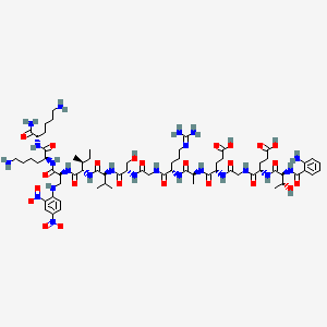 molecular formula C69H109N23O24 B12388637 Waag-3R 