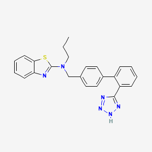 2-Benzothiazolamine, N-propyl-N-[[2'-(2H-tetrazol-5-yl)[1,1'-biphenyl]-4-yl]methyl]-