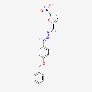 molecular formula C19H15N3O4 B12388686 Antitrypanosomal agent 17 