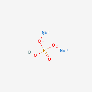 molecular formula HNa2O4P B12388728 Phosphate dibasic-d2 (sodium) 