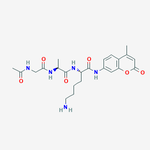 molecular formula C23H31N5O6 B12388759 Ac-GAK-AMC 