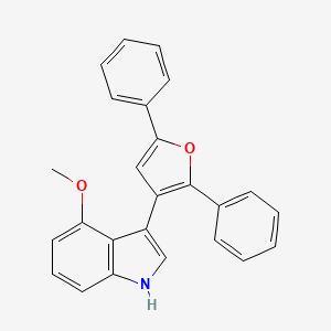 molecular formula C25H19NO2 B12388793 Mmp-9-IN-6 