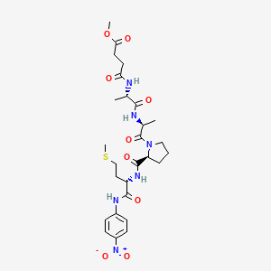 molecular formula C27H38N6O9S B12388866 Cathepsin G substrate 