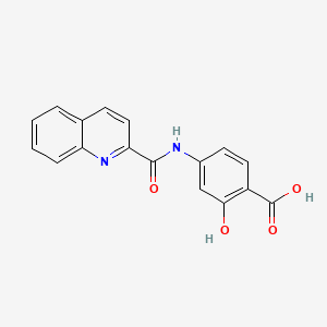 molecular formula C17H12N2O4 B12388885 Mtb-IN-2 