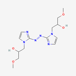 molecular formula C14H22N6O4 B1238889 2,2'-Azomisonidazole CAS No. 78130-17-3