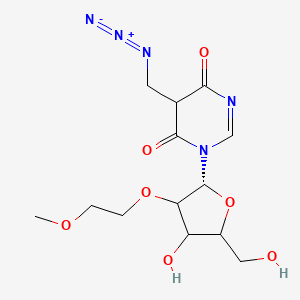 5-(azidomethyl)-1-[(2R)-4-hydroxy-5-(hydroxymethyl)-3-(2-methoxyethoxy)oxolan-2-yl]pyrimidine-4,6-dione