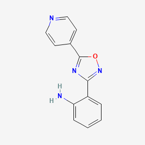 molecular formula C13H10N4O B12388949 PLpro/RBD-IN-1 