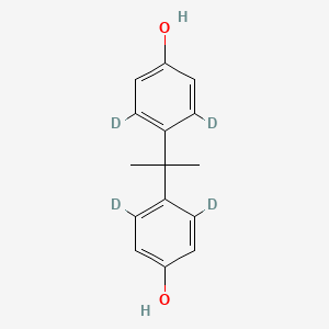 molecular formula C15H16O2 B12388952 Bisphenol A-2,2',6,6'-d4 