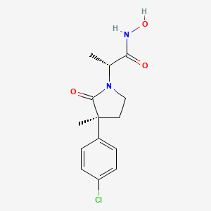 molecular formula C14H17ClN2O3 B12388971 Mmp-1-IN-1 