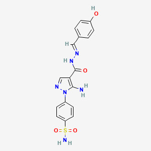 molecular formula C17H16N6O4S B12388987 Cox-2-IN-31 