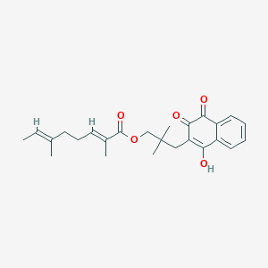 molecular formula C25H30O5 B1238913 Rhinacanthin C 