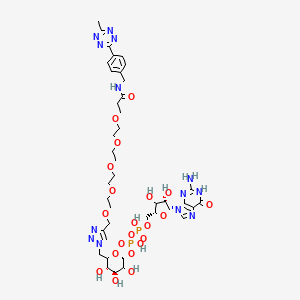 molecular formula C40H57N13O21P2 B12389193 GDP-Fuc-Tz 