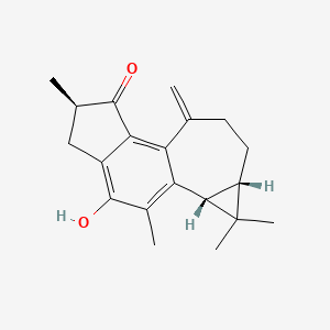 molecular formula C20H24O2 B12389197 jatropholone B 