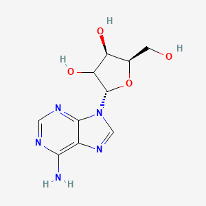 (2S,4R,5R)-2-(6-aminopurin-9-yl)-5-(hydroxymethyl)oxolane-3,4-diol