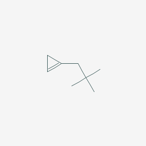 molecular formula C8H14 B12389225 1-(2,2-Dimethylpropyl)cyclopropene 