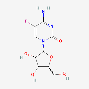 4-amino-1-[(2R,3S,5R)-3,4-dihydroxy-5-(hydroxymethyl)oxolan-2-yl]-5-fluoropyrimidin-2-one