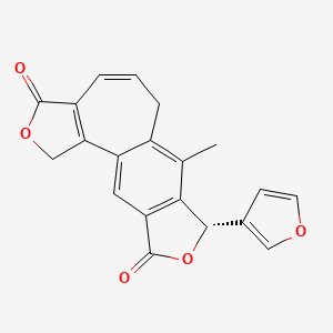 molecular formula C20H14O5 B12389262 Dugesin B 