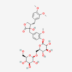 Trachelogenin 4'-O-beta-gentiobioside