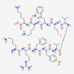 molecular formula C68H105N17O12S B12389301 4N1K peptide 