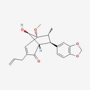 molecular formula C20H22O5 B12389382 Kadsurenin B 