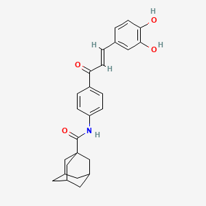 molecular formula C26H27NO4 B12389406 FtsZ-IN-9 