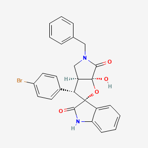 molecular formula C26H21BrN2O4 B12389516 Smyd3-IN-2 