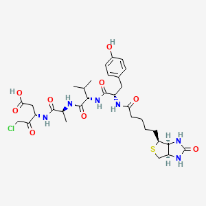 molecular formula C32H45ClN6O9S B12389520 Biotin-YVAD-CMK 