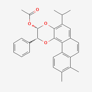 molecular formula C29H28O4 B12389545 (2R,3S)-PD-1/PD-L1-IN-38 