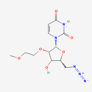 1-[(2R,3S,5R)-5-(azidomethyl)-4-hydroxy-3-(2-methoxyethoxy)oxolan-2-yl]pyrimidine-2,4-dione