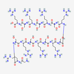 molecular formula C71H136N40O24 B12389574 RS Repeat peptide 