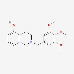 molecular formula C19H23NO4 B12389605 Antitumor agent-108 