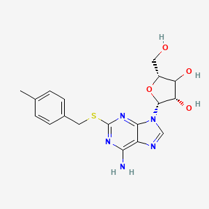 2-(4-Methylbenzyl)thioadenosine