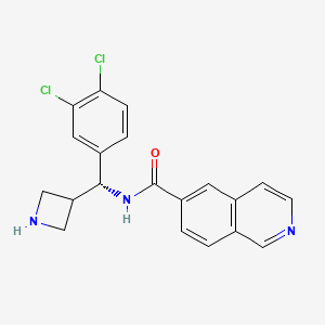 molecular formula C20H17Cl2N3O B12389640 Akt1&PKA-IN-2 