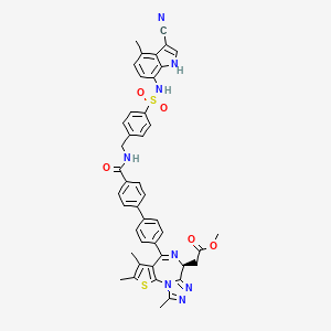 molecular formula C44H38N8O5S2 B12389687 PROTAC BRD4 Degrader-19 