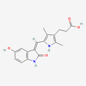 molecular formula C18H18N2O4 B12389702 5-Hydroxy-TSU-68 