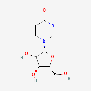 1-[(2R,4R,5R)-3,4-dihydroxy-5-(hydroxymethyl)oxolan-2-yl]pyrimidin-4-one