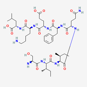 molecular formula C46H76N10O13 B12389739 OVA-Q4 Peptide 